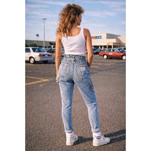 Vintage 80s Bugle Boy Womens Jeans 25